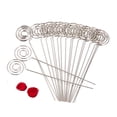 thumbnail image 3 of Decorative Memo Clips, Durable Metal Design For Tabletop Display, Perfect For Events  Daily Use, 3 of 6