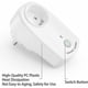 thumbnail image 4 of Set of 5 Programmable Power Sockets, Wireless Remote Control Socket with 2 Remote Controls 2 Batteries Included, 4 of 5
