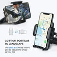 thumbnail image 6 of Cell Phone Holder for Car, CD Slot Car Phone Mount, One Button Release Easy Installation CD Player Car Phone Holder Mount Compatible with iPhone 16 15 14 13 12 11 Pro XR XS MAX Galaxy S20 S20+ S10 S9, 6 of 7