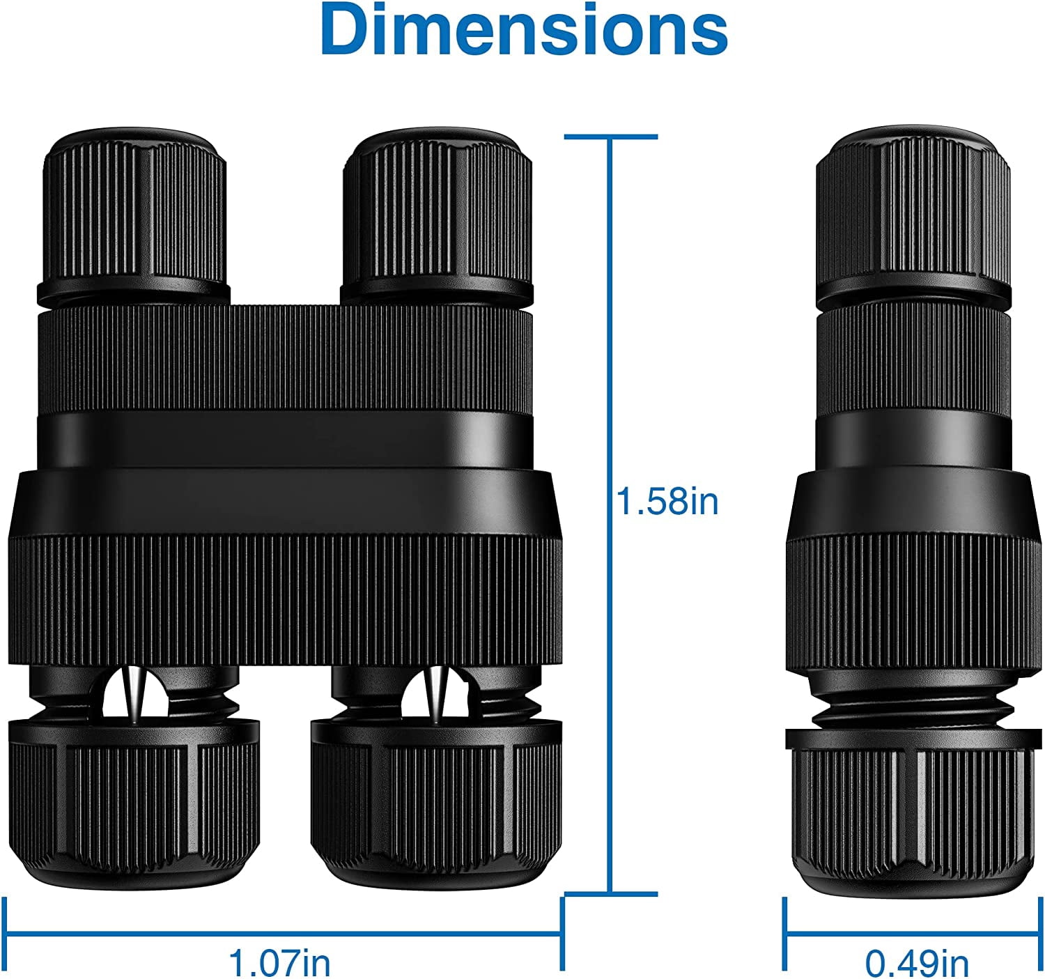 SUNVIE Fastlock2 Low Voltage Wire Connector for Landscape Lighting Waterproof 12-18 Gauge Wire Connectors, 20 pack