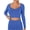 Blue#1, variant on Long Sleeve Crop Tops for Women Yoga Gym Workout Shirt with Built in Bras Padded Ribbed Knit Lightweight Tunic Going Out Top Ladies