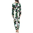 thumbnail image 3 of Renewold Stretchy Long Sleeve Pajamas Pullover Tops Set 2 Pack Soft Rabbit Jogger Walking Loungewear Thermal Women Sleep Nightwear Size 6XL, Easter Day, 3 of 4