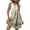 Light Green, variant on WTOBBY Women's Fashion Casual Printed V-Neck Button Vest Sleeveless Dress with Pocket, Floral Print Design for Summer Outfits, Perfect for Beach and Holiday Vacations,Army Green L