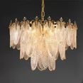 thumbnail image 3 of AFANQI Modern Crystal Chandelier 24 in Luxury Pendant Lighting 8-Lights Ceiling Fixture, 3 of 14