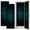Color 2, variant on 2 Pcs School Locker Magnetic Wallpaper 12" x 36" Glowing Hexagonal Blue Green Gradient Black Reusable Removable Locker Accessories Back to School Supplies Gifts for Boys