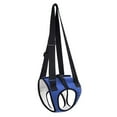 thumbnail image 4 of Cinturón auxiliar para pasear perros para patas traseras,Cinturón auxiliar para pasear perros medianos,Diseño cómodo,Transportador para perros,Arnés azul, 4 of 10
