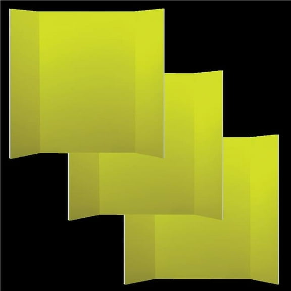 36 x 48 Yellow Foam Project Board Pack of 3