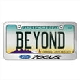 thumbnail image 2 of Ford Focus in 3D American-Made Mirror Chrome Metal License Plate Frame, 2 of 8