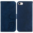 thumbnail image 2 of Compatible with iPhone SE 2020 Embossed Cute Tiger Flip Folio Wallet Case Card Pocket Holder Cover, 2 of 5
