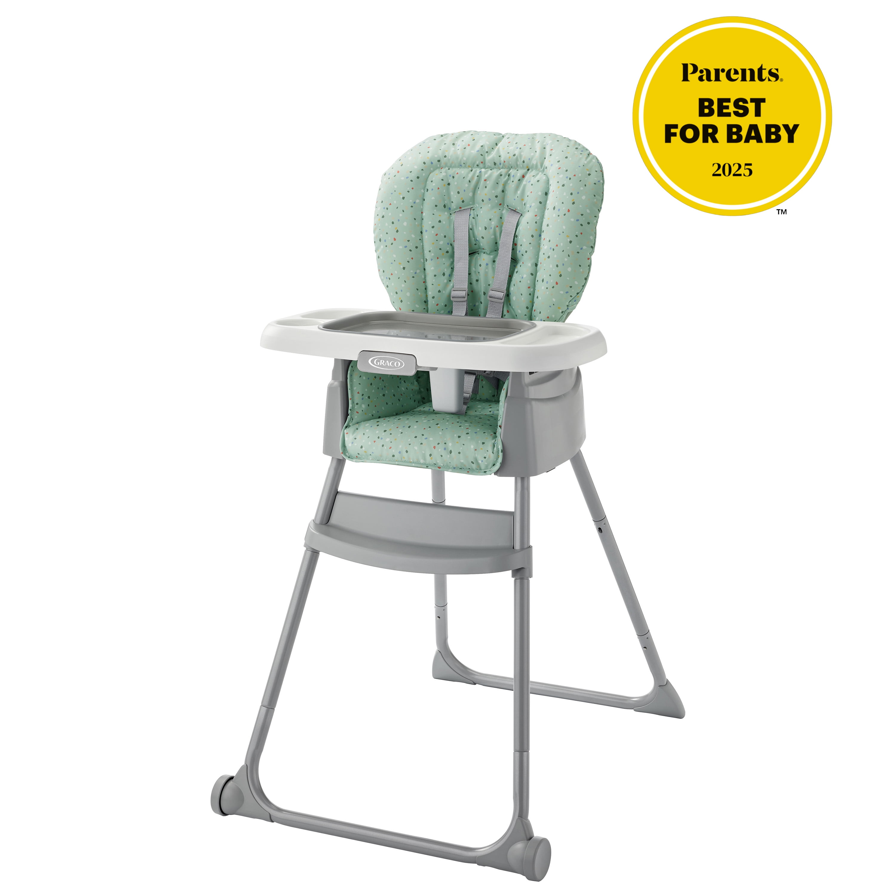 Baby Trend Sit Right High Chair Cozy Gray, 3-in-1, Space