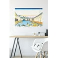thumbnail image 4 of River Commerce by Katushika Hokusai Wall Poster, 22.375" x 34", 4 of 4
