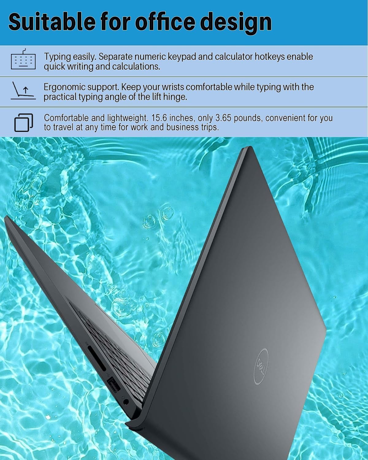 Dell Inspiron 15 3520 Laptop, 15.6