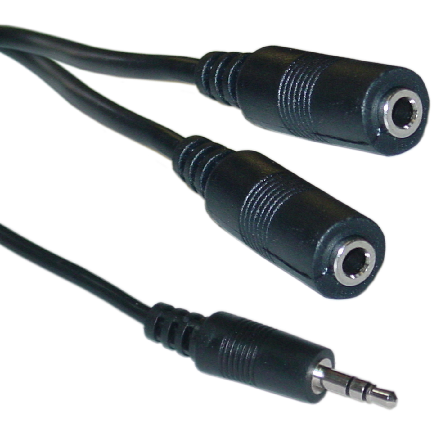 3.5mm Stereo Y Cable, 3.5mm Male to Dual 3.5mm Stereo Female, 6 foot - image 2 of 2