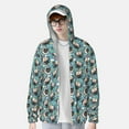 thumbnail image 2 of Balery PUG HEAD And Flower Sudadera ligera de manga larga con capucha y protección solar UPF 50+ para hombre y mujer, ideal para pesca y running-XX-Large, 2 of 7