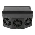 thumbnail image 4 of Ventilador Solar del Automóvil, Ventilador de Ventilacia de Aire del Automóvil Ventilador de Automóviles, Ventilador de Enfriamiento de Automóvil Autopilístico con, 4 of 7