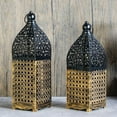 thumbnail image 2 of Bgsha Functional Wrought Iron Lantern Candle Holder Enhancing Home Aesthetics, 2 of 10
