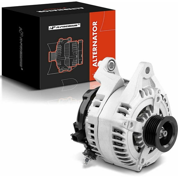 A-Premium Alternator Compatible with Dodge Ram 1500 2009-2010, Ram 2500 2010 & Ram 1500 11-12, 2500/3500 11-18, V8 5.7L, 12V 160A CW 6-Groove Pulley, Replace# 56028697AL 56028697AM