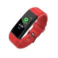 thumbnail image 2 of Matsuzay deportiva inteligente con Bluetooth 115plus, resistente al agua, frecuencia cardíaca, oxígeno en sangre, presión arterial para Electrónica Rojo, 2 of 8