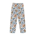 thumbnail image 3 of Lsque winter Scarf deer Print Men's Pajama Pants, Lounge Pant - Comfortable Home Wear,Elastic Waistband, Stylish Design-XX-Large, 3 of 9