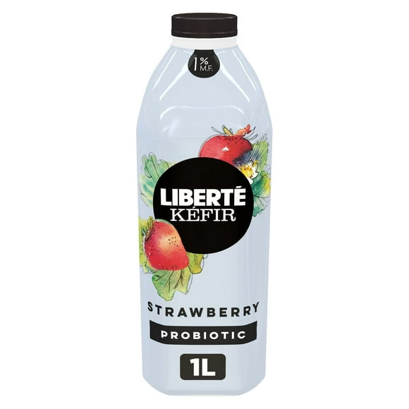 Kéfir Liberté 1 %, fraises, 1 L 1 L