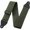 Bc#-army Green, variant on CAILDANL Guitar Strap,2.3" Thickened Grain Leather Ends Solid Color Cotton Guitar Straps for Bass,Electric&Acoustic,Come with Gasket and Headstock Rope(Mysterious Black)