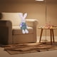 thumbnail image 4 of Juguetes de piscina, juguetes para bebés, juguetes para niños pequeños, conejito de Pascua, muñeco de pelusa, decoración de primavera, adorno para fiesta en casa, azul claro, verde, blanco, pareja, fl, 4 of 6