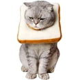 thumbnail image 1 of Collar Cono Ajustable Para Gato Suave, Collar De Recuperación Para Gato, Cono Para Gato Después De La Cirugía, Cono Para Cuello De Gato, Collar Isabelino Para Gato Y Gatito (tostado S (cuello:, 1 of 5