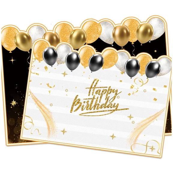 SDFGTstore Handmade Happy Birthday Commemorative Guestbook Message Keepsakes Book Signatures Guest Book For Family Friend