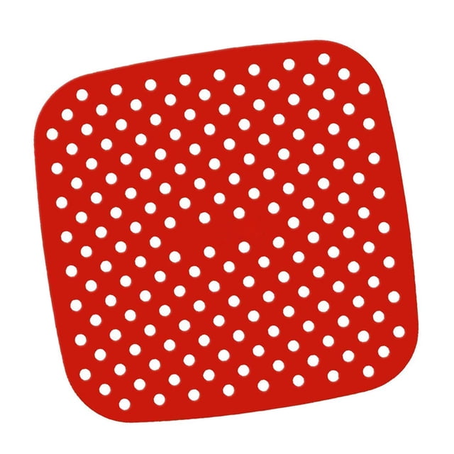Billuyoard Air Fryer Liner Reutilizable Airware Mat Antiadherente Cocina Freidora de aire Accesorio Herramientas y accesorios para hornear Rojo 8.5 Zoll Billuyoard HA004281-03