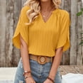 thumbnail image 2 of Boho Tops for Women Cotton Tunic Womens Oversized Summer T Shirts Fashion Workout Plus Size Tops Short Sleeve Beach Vacation Gym Clothes 2025, 2 of 5
