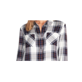thumbnail image 2 of Sanctuary Womens New Generation Plaid Boyfriend Blouse, 2 of 3