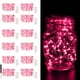 thumbnail image 1 of Cadena de luces CAMANTU, 12 unidades, color rosa, 2 m, 20 LED, impermeables, 1 of 7