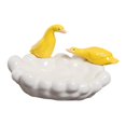 thumbnail image 1 of Ndeja de ratija de joyería Yinane plato decorativo de cerámica blanca, 1 of 8