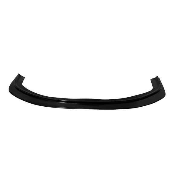 Ikon Motorsports Front Bumper Lip Spoiler Lower Air Dam Chin Splitter Bodykit Replacement Compatible With 1996-1998 Honda Civic DP Style PU Polyurethane Unpainted Black