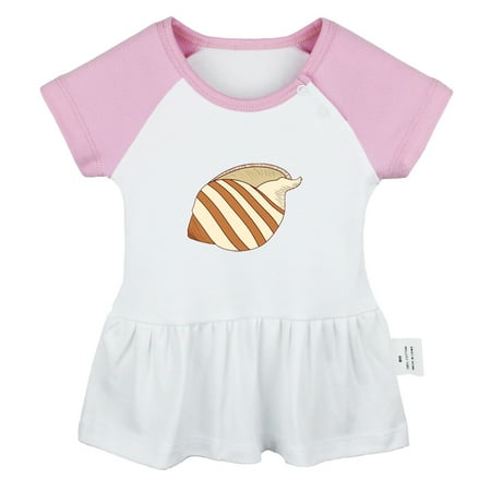 

Animal Conch Pattern Dresses For Baby Newborn Babies Skirts Infant Princess Dress 0-24M Kids Graphic Clothes (Pink Raglan Dresses 18-24 Months)