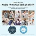 thumbnail image 6 of Aship Cooling Blanket King Size 90"x 108" Gray, Japanese Summer  Blanket  Q-Max>0.5 Breathable Skin-Friendly Cold Bed Blanket Double-Sided Ice Cool  Blankets for Beds  Sofa  Travel, 6 of 10
