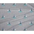 thumbnail image 4 of oneOone Polyester Lycra Fabric Waves & Sailboat Ocean Print Fabric by Yard 56 Inch Wide, 4 of 4