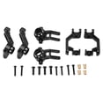 thumbnail image 2 of Kit de copa de dirección de coche RC juego de 2 copas de dirección de coche RC eje trasero de aleación de aluminio Base C para coche ARRMA 1/8 RC ANGGREK Otros, 2 of 8
