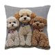 thumbnail image 2 of Bonita funda de cojín con estampado animal | Cojín decorativo de 45 x 45 cm para sofá, cama o silla | Decoración para interiores y exteriores para niños y adultos, 2 of 6