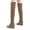 KHAKI, variant on Women's over-the-knee wedge heel boots