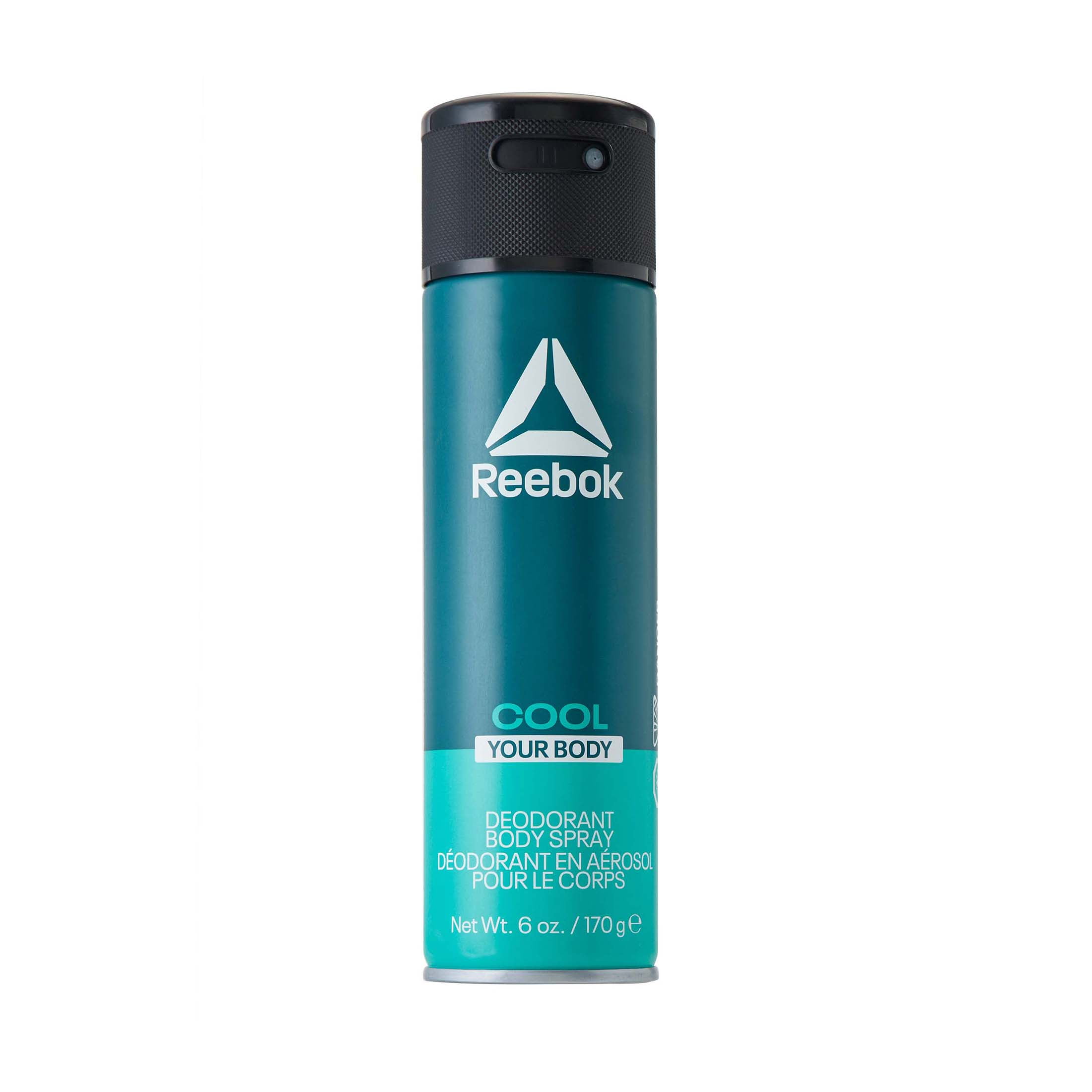 Reebok Cool Body Spray for Men, 6 oz