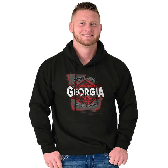 Georgia GA Southern Style Pride Proud Hoodie Sweatshirt Women Men Brisco Brands S
