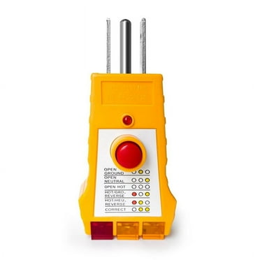 Outlet Tester for Grounding Products, Outlet Tester with GFCI
