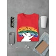 thumbnail image 3 of Live With Pride Polar Bear T-Shirt Men -Smartprints Designs, Male x-Large, 3 of 4