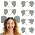 thumbnail image 1 of TOPTIE 6 PCS Elephant Animals Ears Headband, Decorations for Adult & Kid, Costume Hair Hoop, 1 of 7