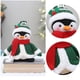 thumbnail image 5 of Fiudx Muñeco de Tela Navideño de Punto, Papá Noel, Muñeco de Nieve y Pingüino de Peluche. Material Suave y Duradero. Decoración Festiva para El Hogar. Un Regalo Ideal. 22,8 X 15,9 X 10 Cm., 5 of 5