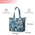 thumbnail image 4 of Dog with Pioneer Flower Travel Tote Bags for Women Carry On,Large Weekender Bags for Women Travel,Multi Functional Duffle Bag for Work,Shopping,Sports, 4 of 5