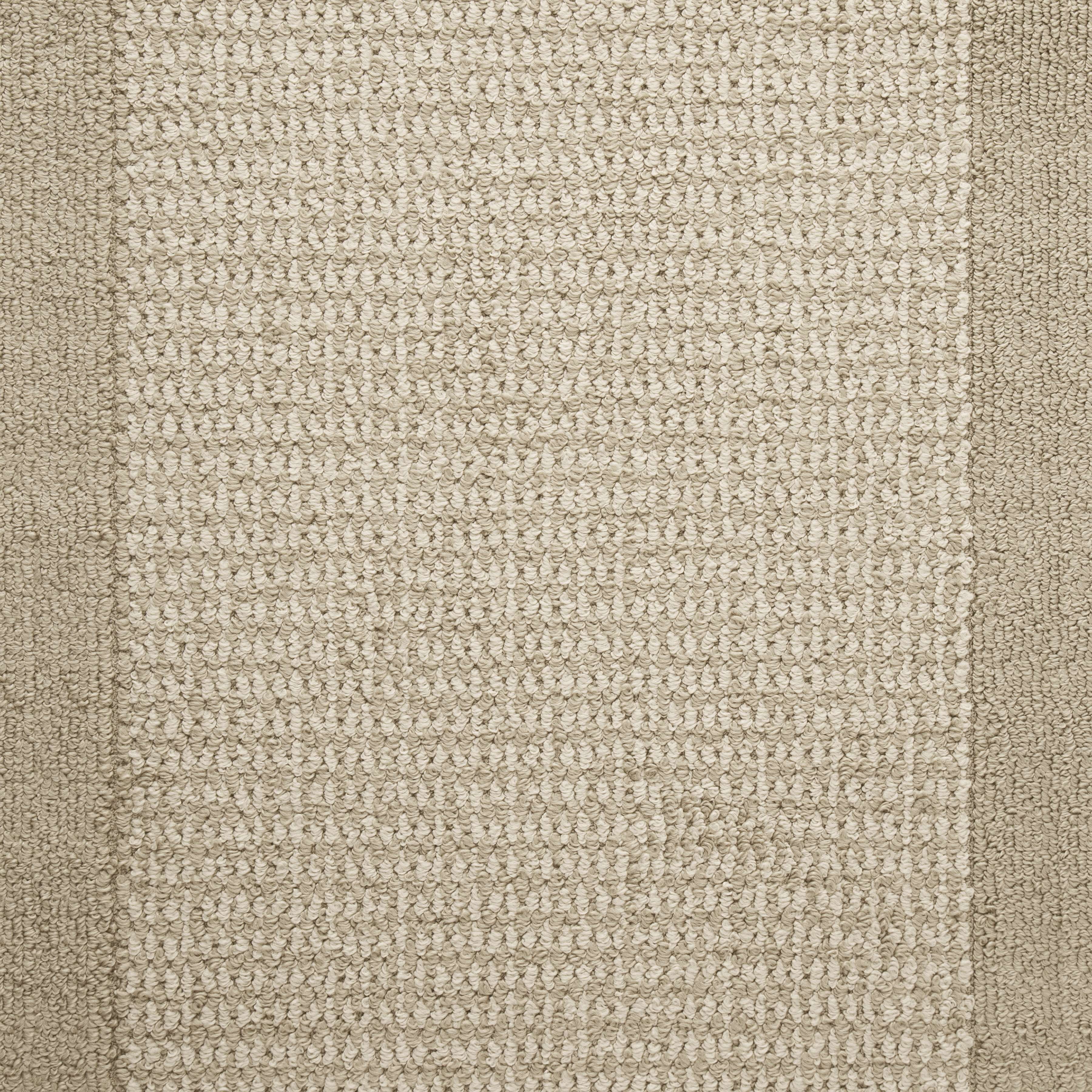 Mainstays Farmhouse Faux Sisal Border Runner Rug, Tan, 2'6" x 8'