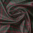 thumbnail image 7 of Ambesonne Vintage Christmas Valance & Curtain, Holiday Plaid, 55"x30", Ruby and Hunter Green, 7 of 7