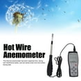 thumbnail image 1 of Wind Speed Temperature Gauge,Hot Wire Anemometer Handheld Thermal Anemometer Wind Speed Measuring Tool Cutting-Edge Features, 1 of 8